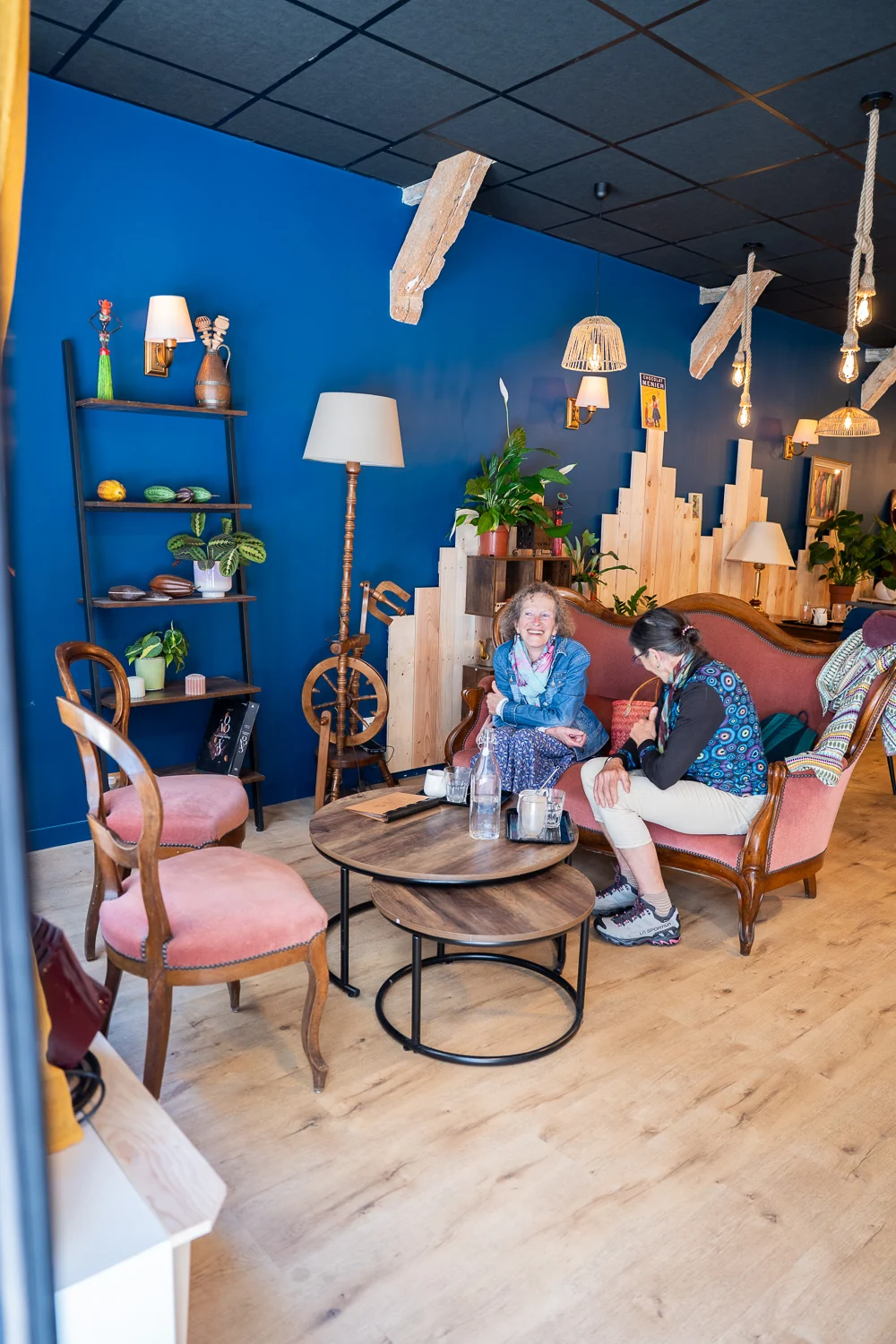 Un moment partagé dans le salon Flamant d’Or